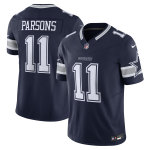 Men's Dallas Cowboys Micah Parsons Navy Vapor F.U.S.E. Limited Jersey