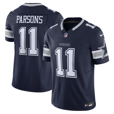 Men's Dallas Cowboys Micah Parsons Navy Vapor F.U.S.E. Limited Jersey 01