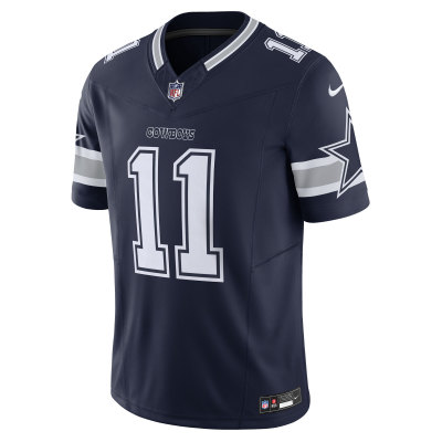 Men's Dallas Cowboys Micah Parsons Navy Vapor F.U.S.E. Limited Jersey 02