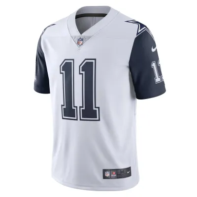 Men's Dallas Cowboys Micah Parsons White Alternate 2 Vapor Limited Jersey 02