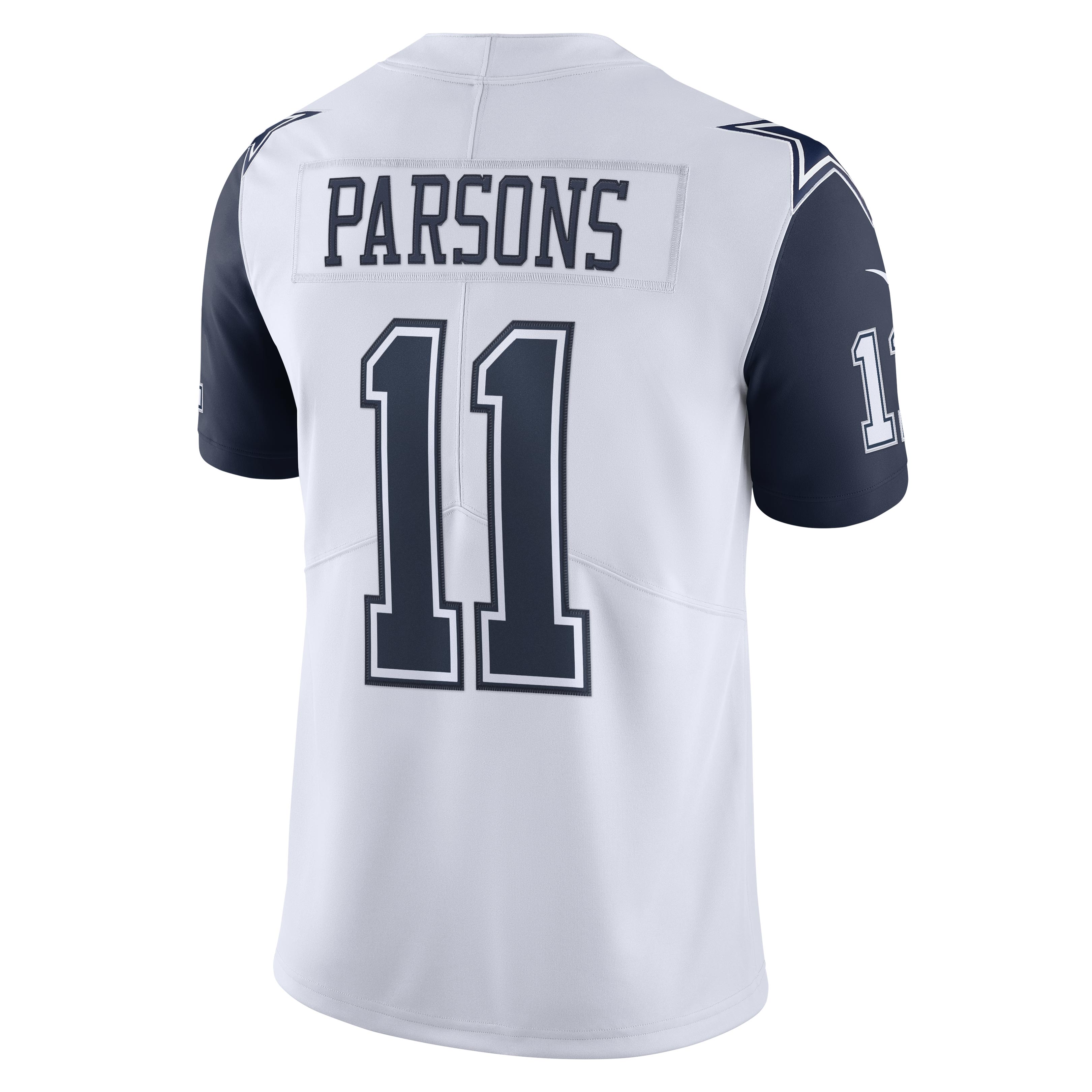 Men's Dallas Cowboys Micah Parsons White Alternate 2 Vapor Limited Jersey