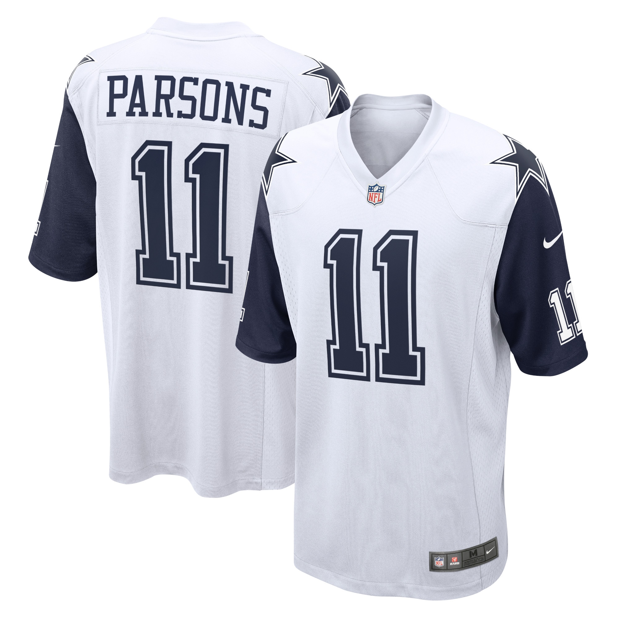 Men's Dallas Cowboys Micah Parsons White Alternate Game Jersey