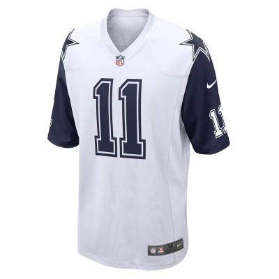 Men's Dallas Cowboys Micah Parsons White Alternate Game Jersey 02