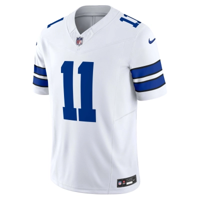 Men's Dallas Cowboys Micah Parsons White Vapor F.U.S.E. Limited Jersey 02