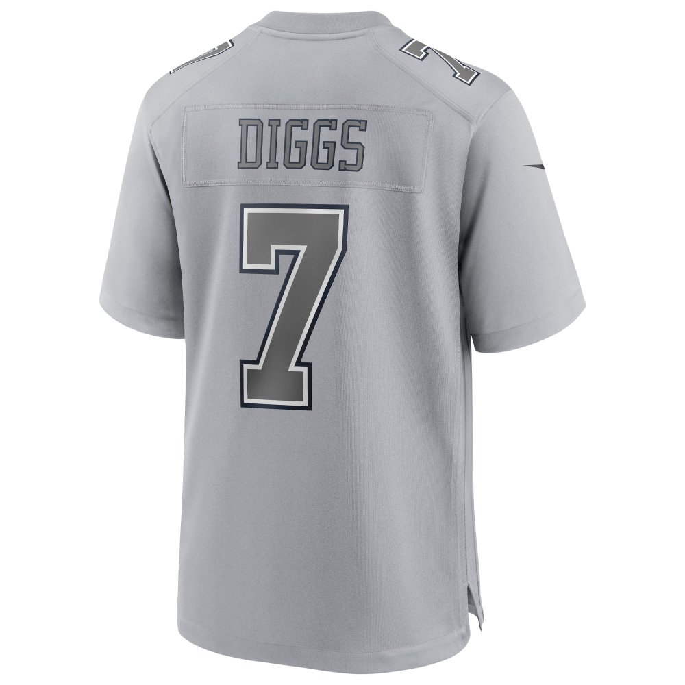 Men's Dallas Cowboys Trevon Diggs Gray Atmosphere Fashion Game Jersey