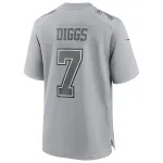 Men's Dallas Cowboys Trevon Diggs Gray Atmosphere Fashion Game Jersey
