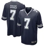 Men's Dallas Cowboys Trevon Diggs Navy Game Jersey