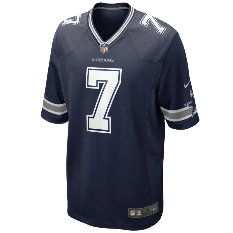 Men's Dallas Cowboys Trevon Diggs Navy Game Jersey