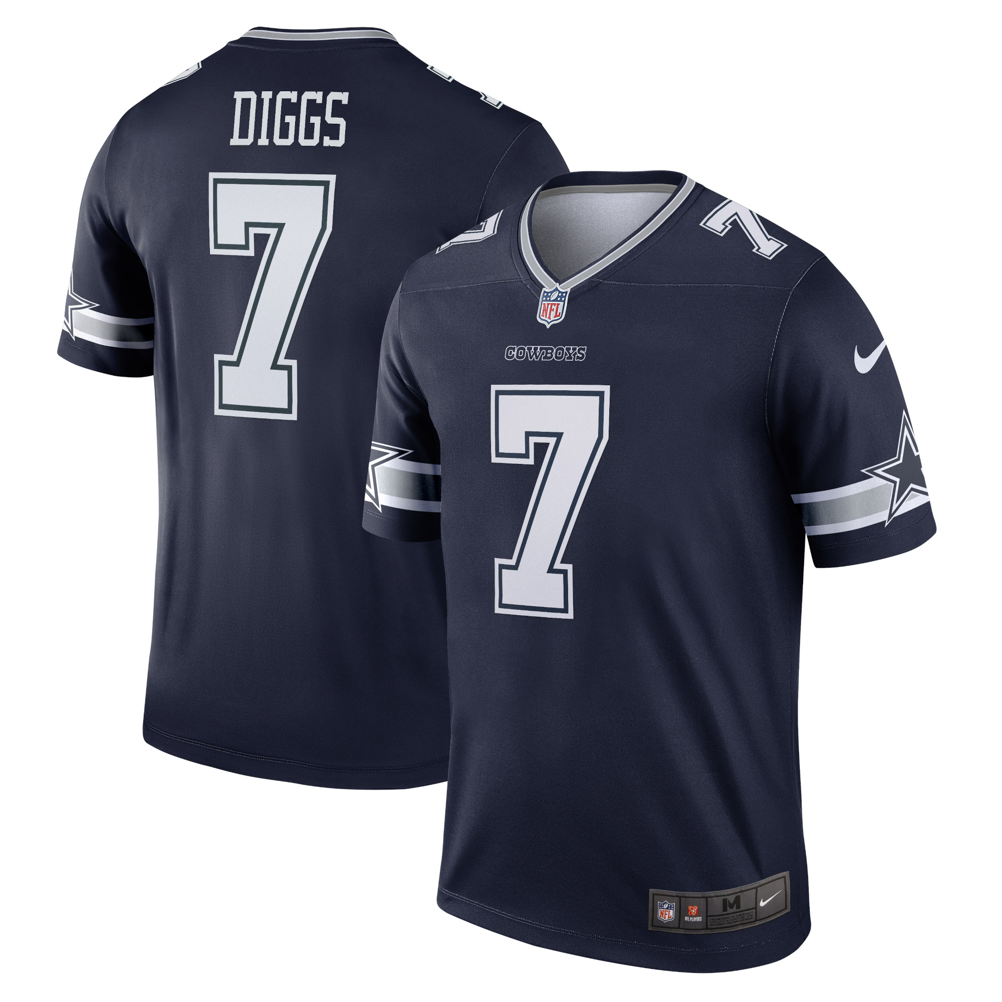Men's Dallas Cowboys Trevon Diggs Navy Legend Jersey