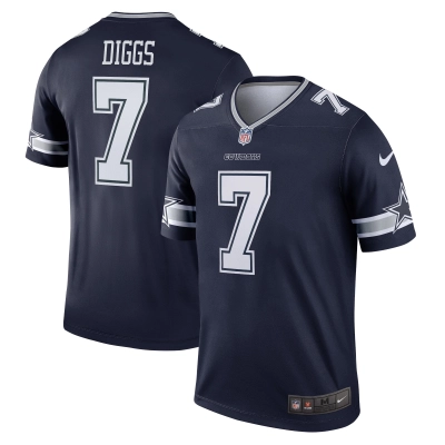 Men's Dallas Cowboys Trevon Diggs Navy Legend Jersey 01
