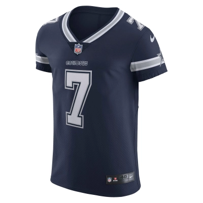 Men's Dallas Cowboys Trevon Diggs Navy Vapor Elite Jersey 02