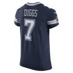 Men's Dallas Cowboys Trevon Diggs Navy Vapor Elite Jersey