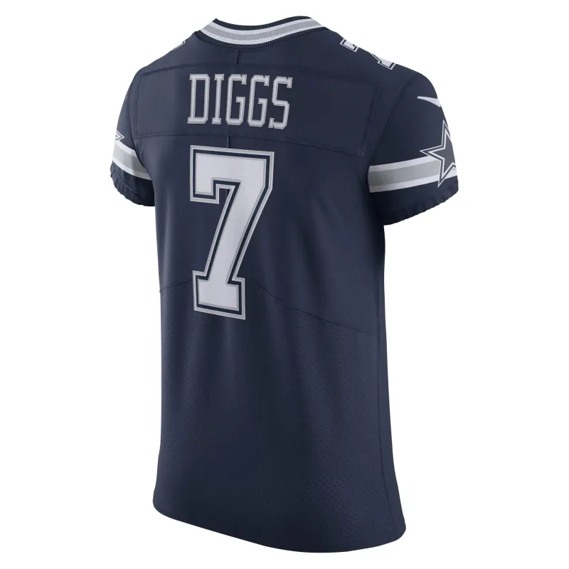 Men's Dallas Cowboys Trevon Diggs Navy Vapor Elite Jersey