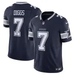Men's Dallas Cowboys Trevon Diggs Navy Vapor F.U.S.E. Limited Jersey