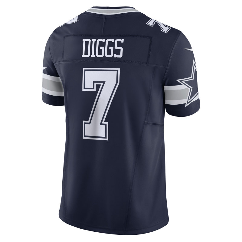 Men's Dallas Cowboys Trevon Diggs Navy Vapor F.U.S.E. Limited Jersey