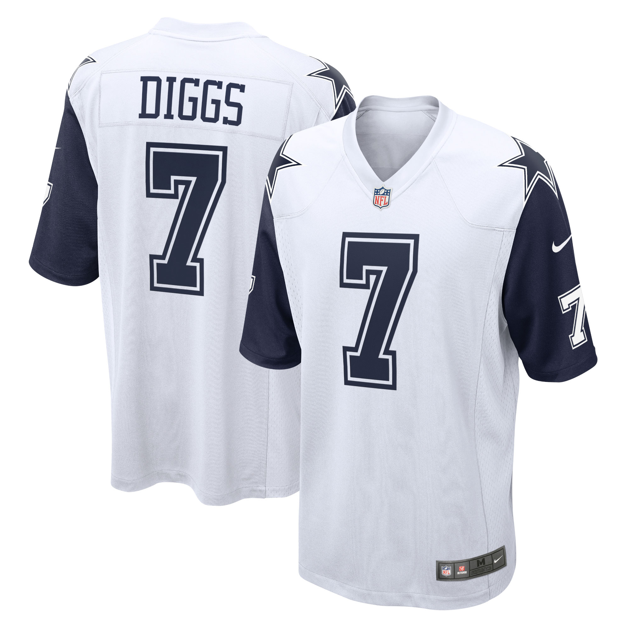 Men's Dallas Cowboys Trevon Diggs White Alternate Game Jersey