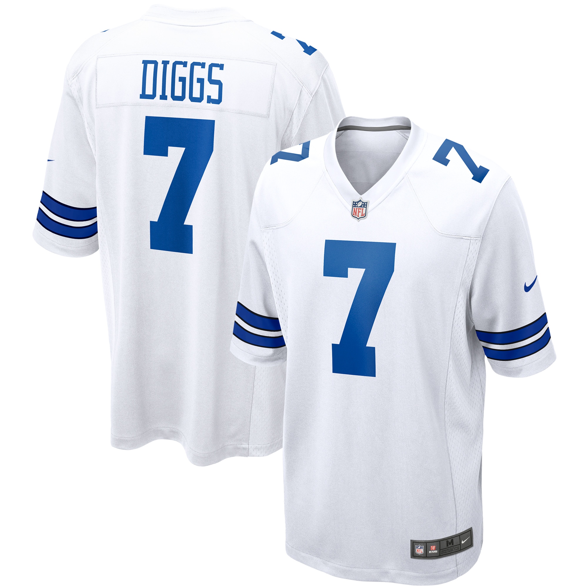 Men's Dallas Cowboys Trevon Diggs White Game Jersey