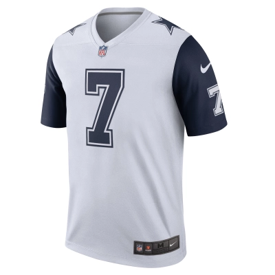 Men's Dallas Cowboys Trevon Diggs White Legend Player Jersey 02
