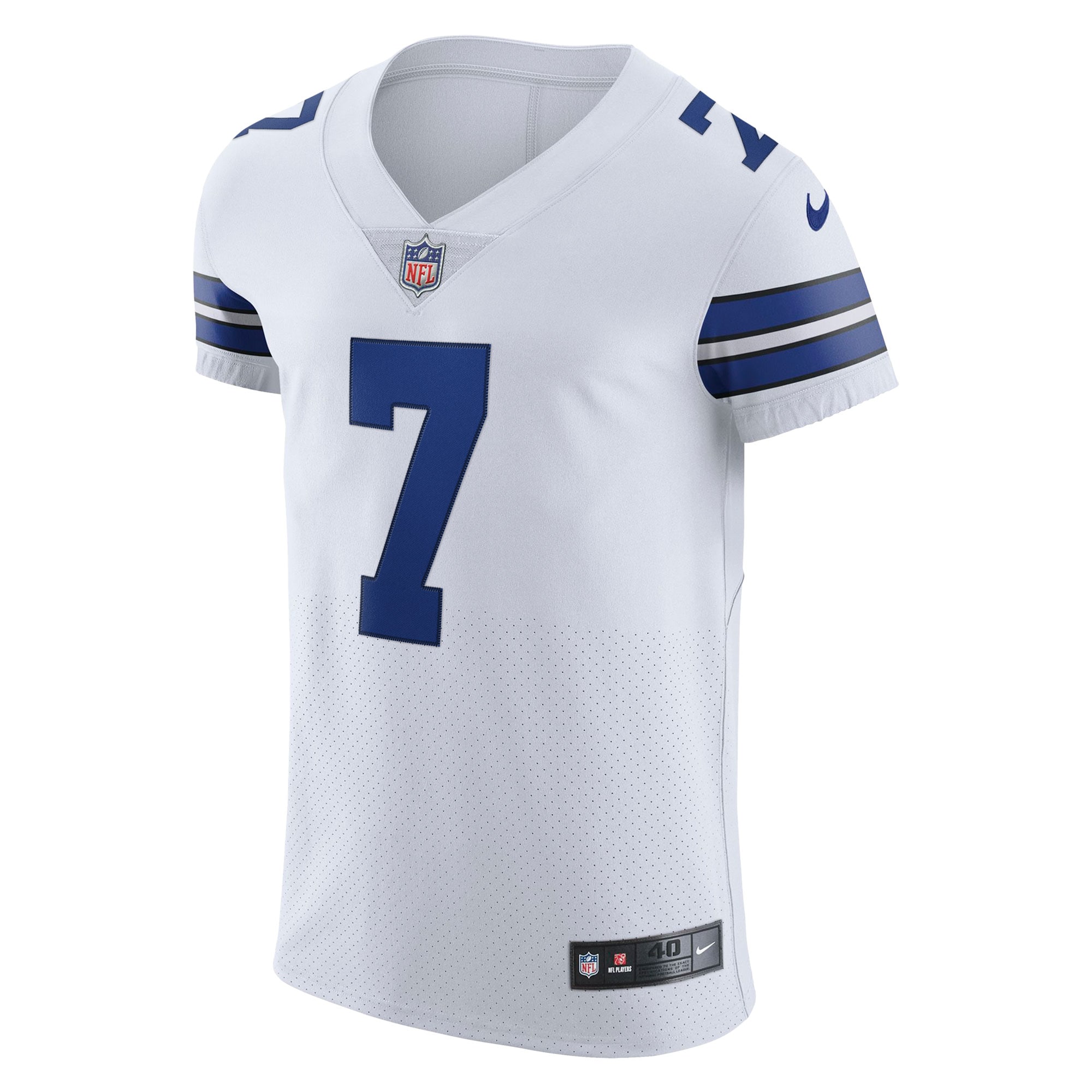 Men's Dallas Cowboys Trevon Diggs White Vapor Elite Jersey
