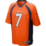 Men's Denver Broncos Craig Morton Orange Game Retired Player Jersey