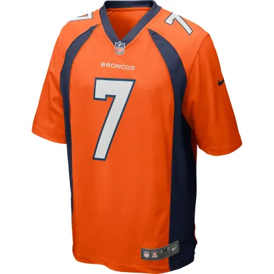 Men's Denver Broncos Craig Morton Orange Game Retired Player Jersey 02