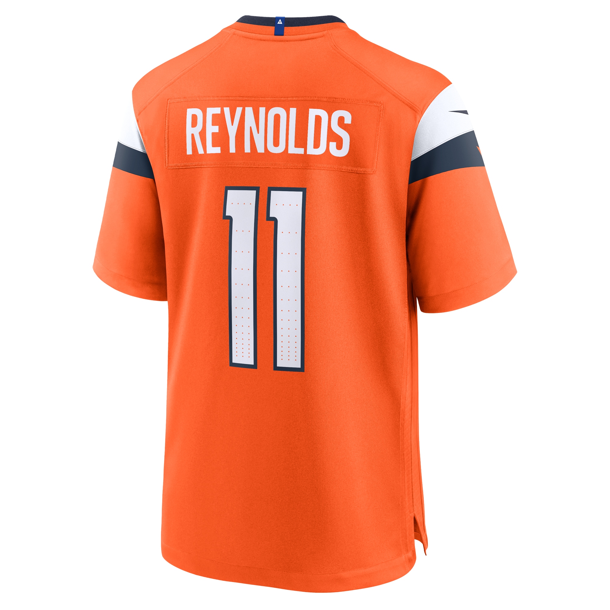 Men's Denver Broncos Josh Reynolds Orange Game Jersey