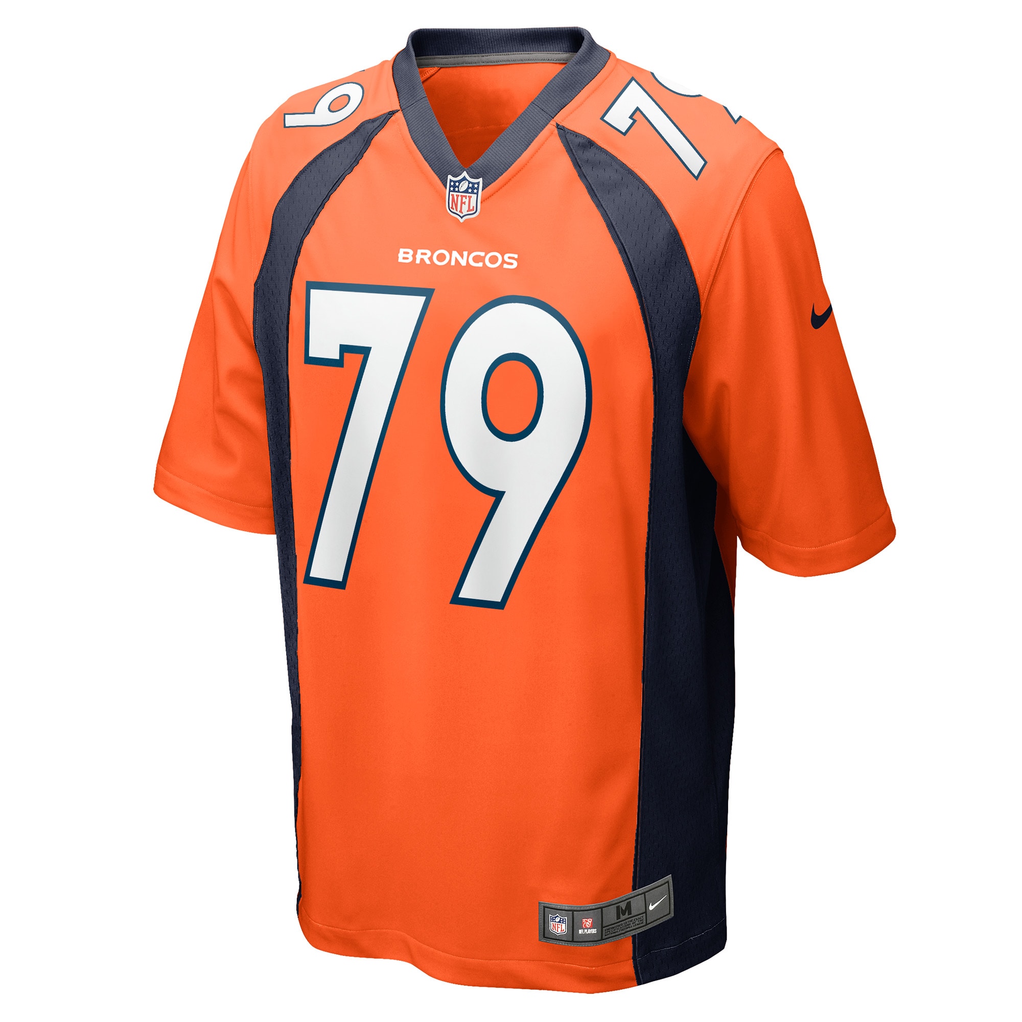 Men's Denver Broncos Lloyd Cushenberry III Orange Game Player Jersey
