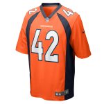 Men's Denver Broncos Nik Bonitto Orange Game Player Jersey