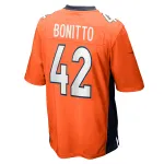 Men's Denver Broncos Nik Bonitto Orange Game Player Jersey