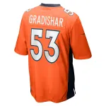 Men's Denver Broncos Randy Gradishar Orange Retired Player Game Jersey