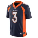 Men's Denver Broncos Russell Wilson Navy Alternate Vapor Limited Jersey