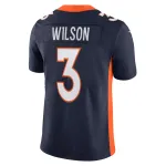 Men's Denver Broncos Russell Wilson Navy Alternate Vapor Limited Jersey