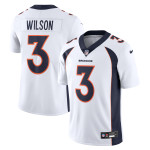 Men's Denver Broncos Russell Wilson White Vapor Untouchable Limited Jersey