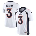 Men's Denver Broncos Russell Wilson White Vapor Untouchable Limited Jersey