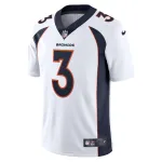 Men's Denver Broncos Russell Wilson White Team Vapor Limited Jersey