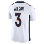 Men's Denver Broncos Russell Wilson White Team Vapor Limited Jersey