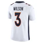 Men's Denver Broncos Russell Wilson White Team Vapor Limited Jersey