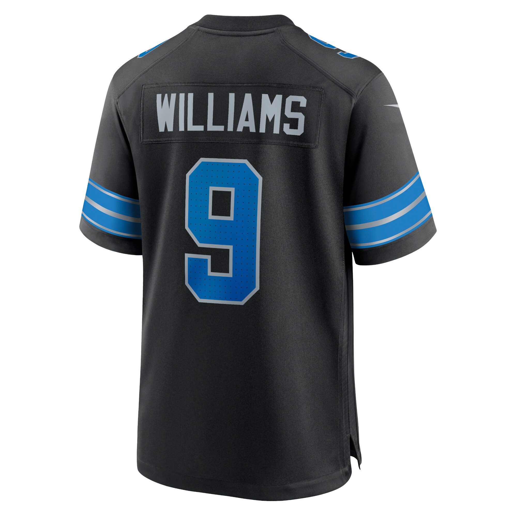 Men's Detroit Lions Jameson Williams Black 2nd Alternate Game Jersey