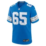 Men's Detroit Lions Kingsley Eguakun Blue Game Jersey