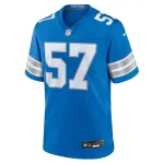 Men's Detroit Lions Nate Lynn Blue Game Jersey