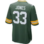 Men's Green Bay Packers Aaron Jones Green Game Jersey