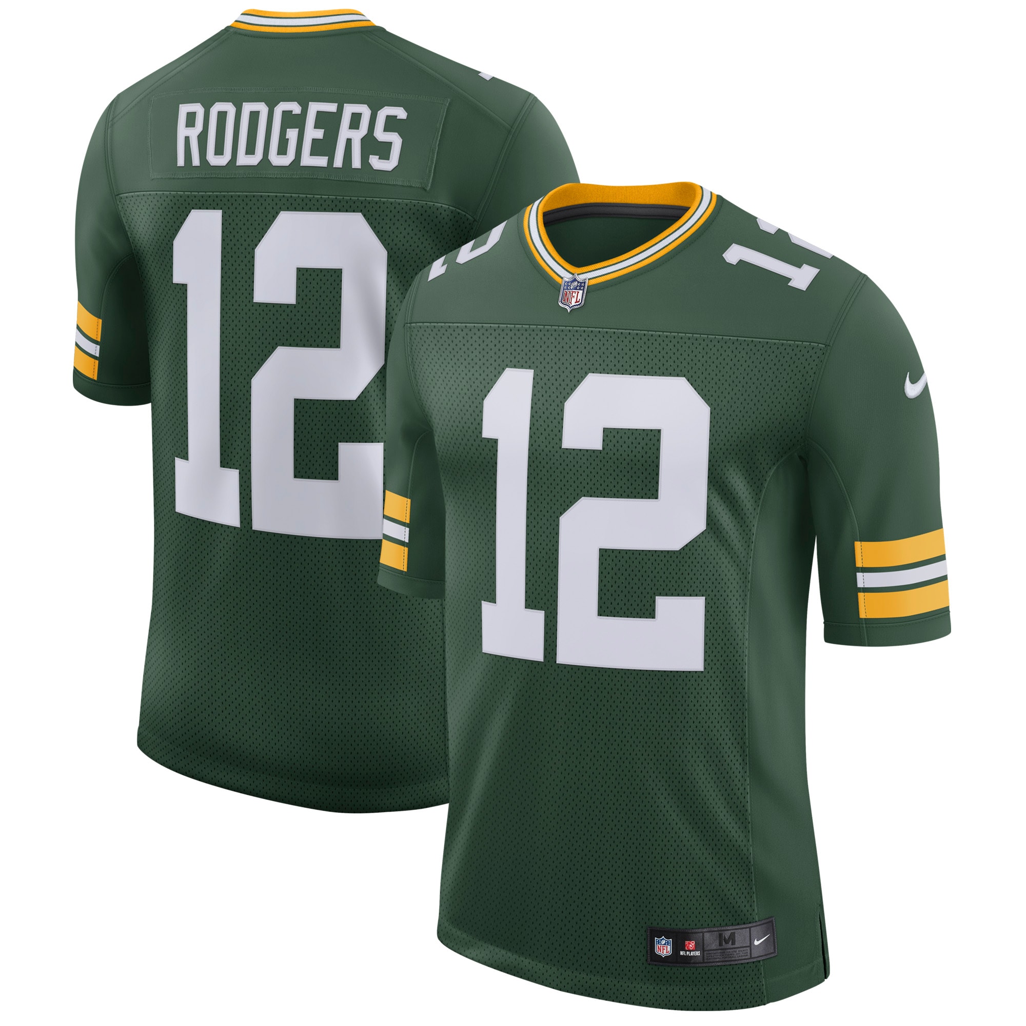Men's Green Bay Packers Aaron Rodgers Green Classic Limited Player Jersey