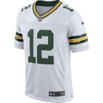 Men's Green Bay Packers Aaron Rodgers White Classic Elite Player Jersey