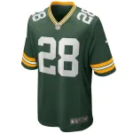 Men's Green Bay Packers AJ Dillon Green Game Player Jersey