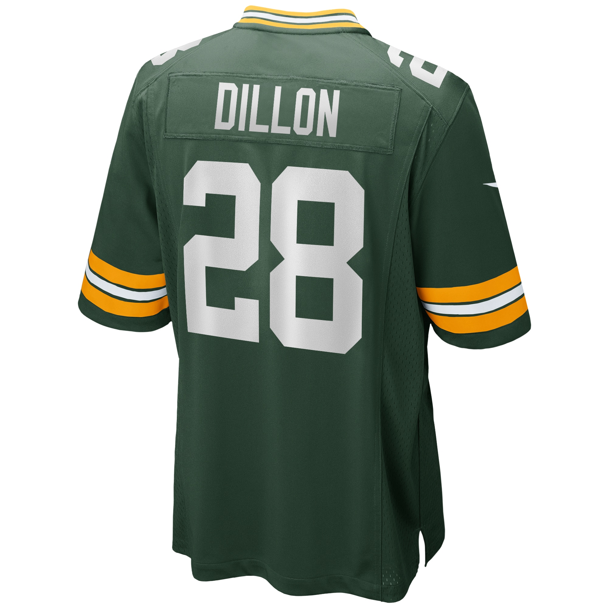 Men's Green Bay Packers AJ Dillon Green Game Player Jersey