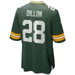 Men's Green Bay Packers AJ Dillon Green Game Player Jersey