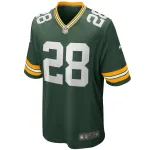 Men's Green Bay Packers AJ Dillon Green Team Game Jersey