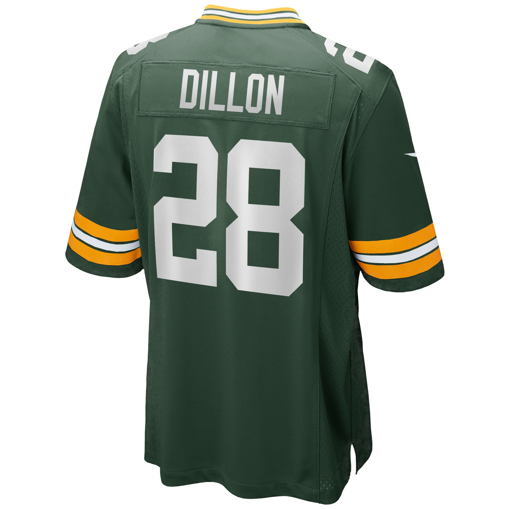 Men's Green Bay Packers AJ Dillon Green Team Game Jersey