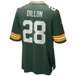 Men's Green Bay Packers AJ Dillon Green Team Game Jersey