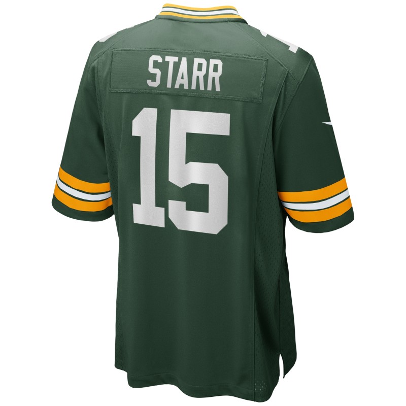 Men's Green Bay Packers Bart Starr Green Game Retired Player Jersey